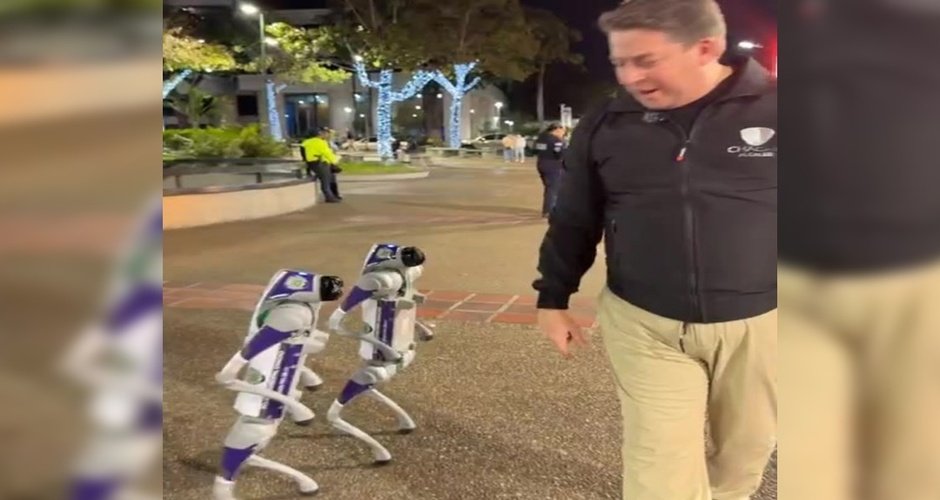 Chacao revoluciona seguridad con perros robóticos: Pionero en Latinoamérica