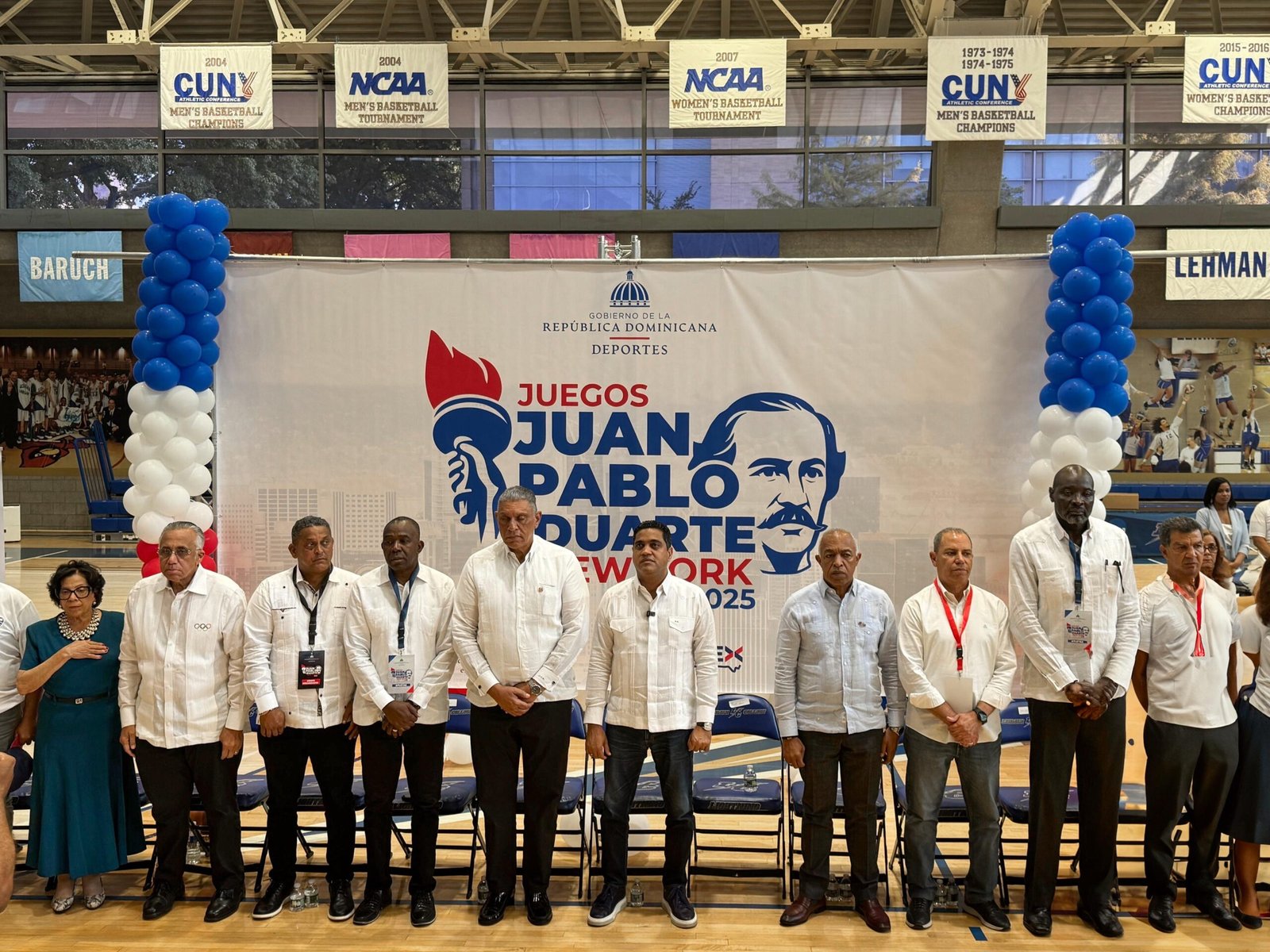 Ministro Kelvin Cruz Inaugura Juegos Juan Pablo Duarte en Nueva York