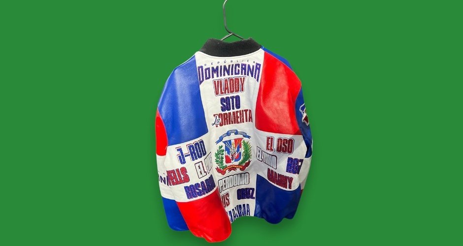Chaqueta de Jonrón Dominicana del Clásico Mundial 2026 en Subasta Oficial